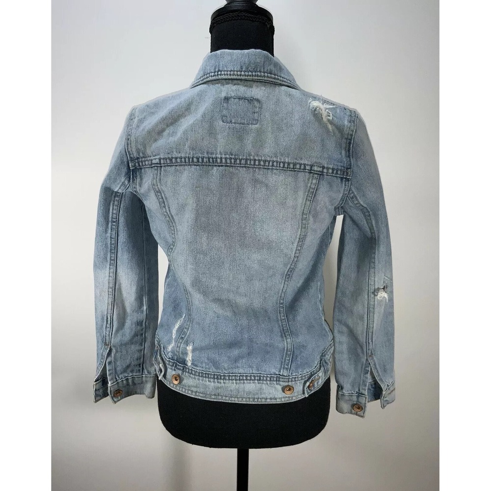 Old Navy Light Blue Denim Jacket Women's Size XS - Picture 5 of 9